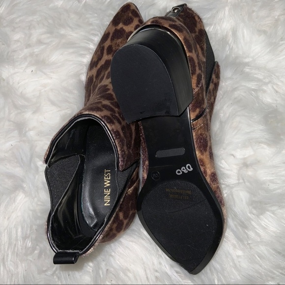 Nine West leopard bootie - Picture 4 of 11